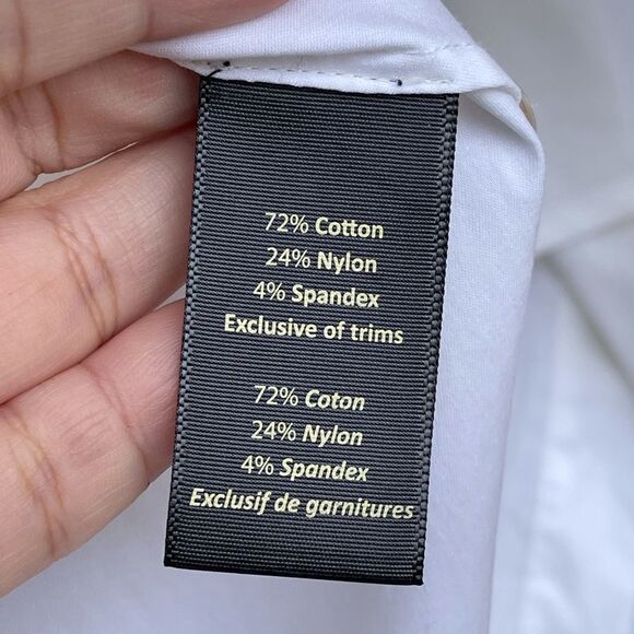 Elizabeth and james button down rhinestone blouse small - Picture 7 of 12